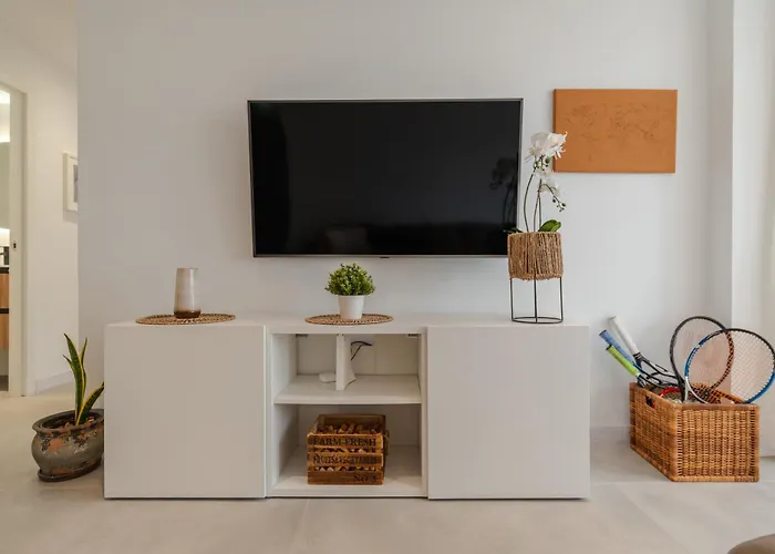 Moderno Con Piscina En Apartmán